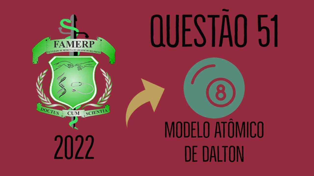 Thumbnail: FAMERP 2022 | PRIMEIRO DIA | QUESTÃO 51