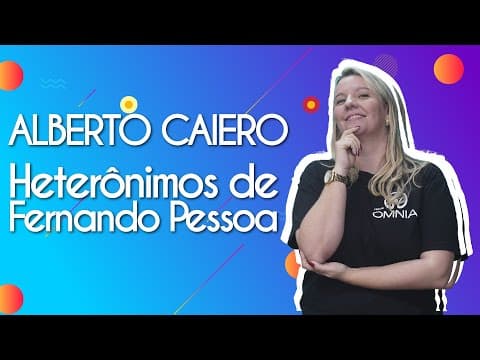 Thumbnail da aula: Alberto Caeiro | Heterônimos de Fernando Pessoa - Brasil Escola