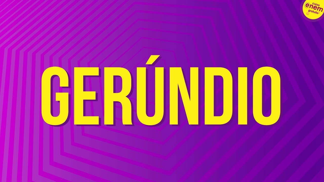 Thumbnail: GERÚNDIO | PORTUGUÊS | Prof. Kel