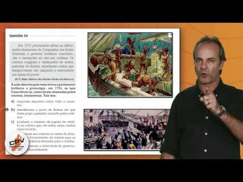 Thumbnail da aula: História - Espm 2012/2 Questões 51, 52, 54, 55 e 59
