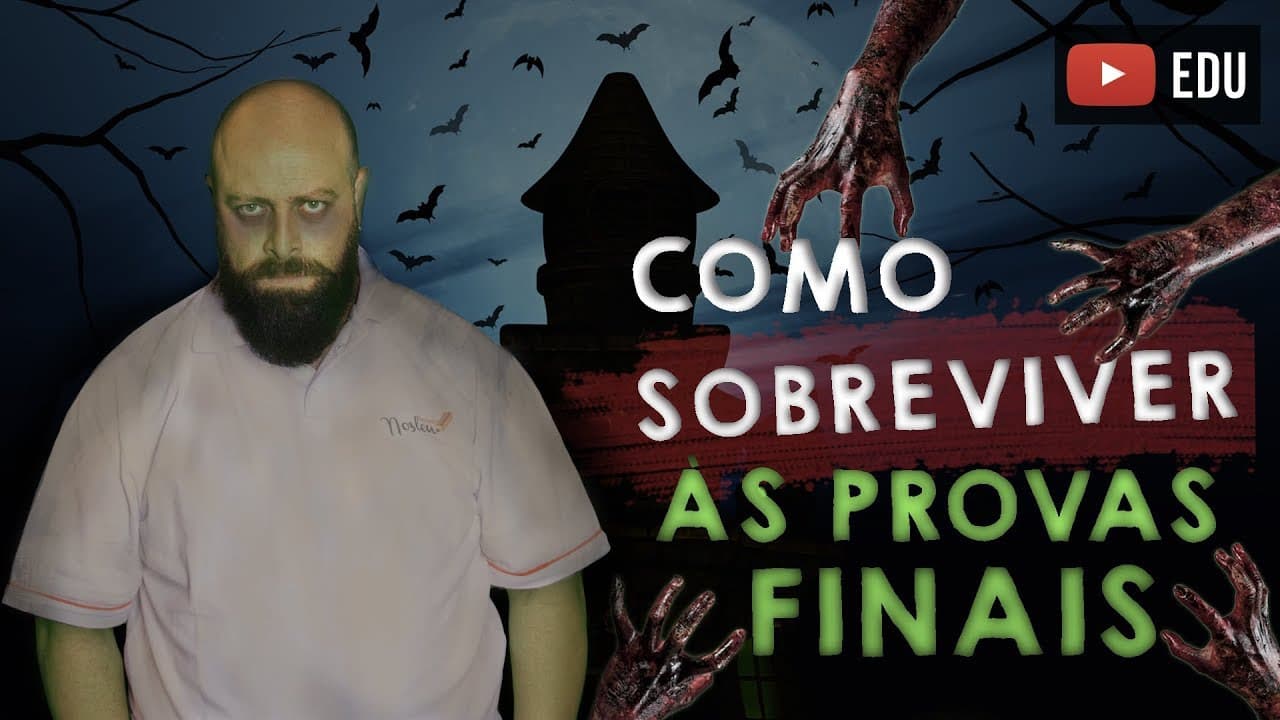 Thumbnail: Como sobreviver às provas finais. [Prof Noslen]