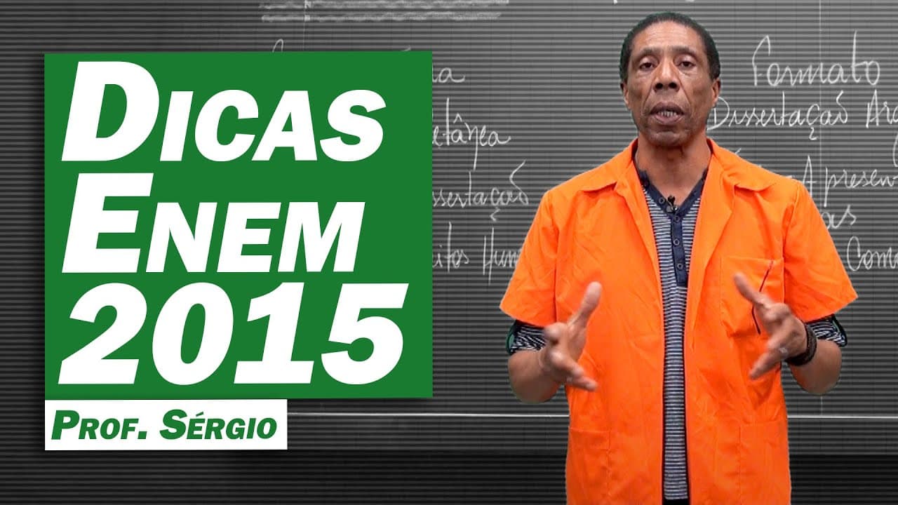 Thumbnail: Dicas Enem 2015 - Redação