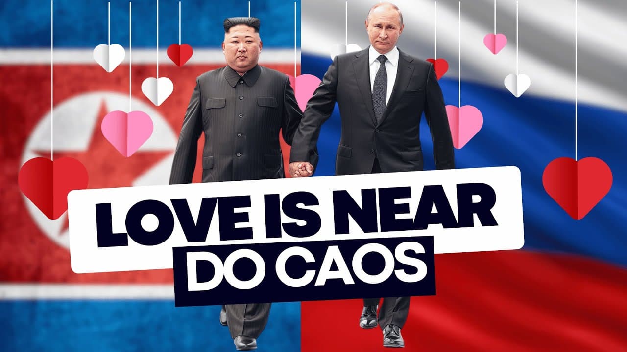 Thumbnail: PUTIN visita seu novo amor Kim Jong-un | Geopolítica