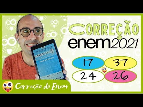 Thumbnail da aula: [CORREÇÃO DO ENEM] Questão 17 - Enem 2021 - Prova azul ▷ Mito da democracia racial no futebol