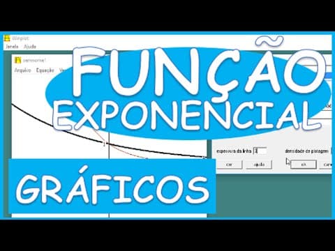 Thumbnail da aula: FUNÇÃO EXPONENCIAL: COMPORTAMENTO GRÁFICO