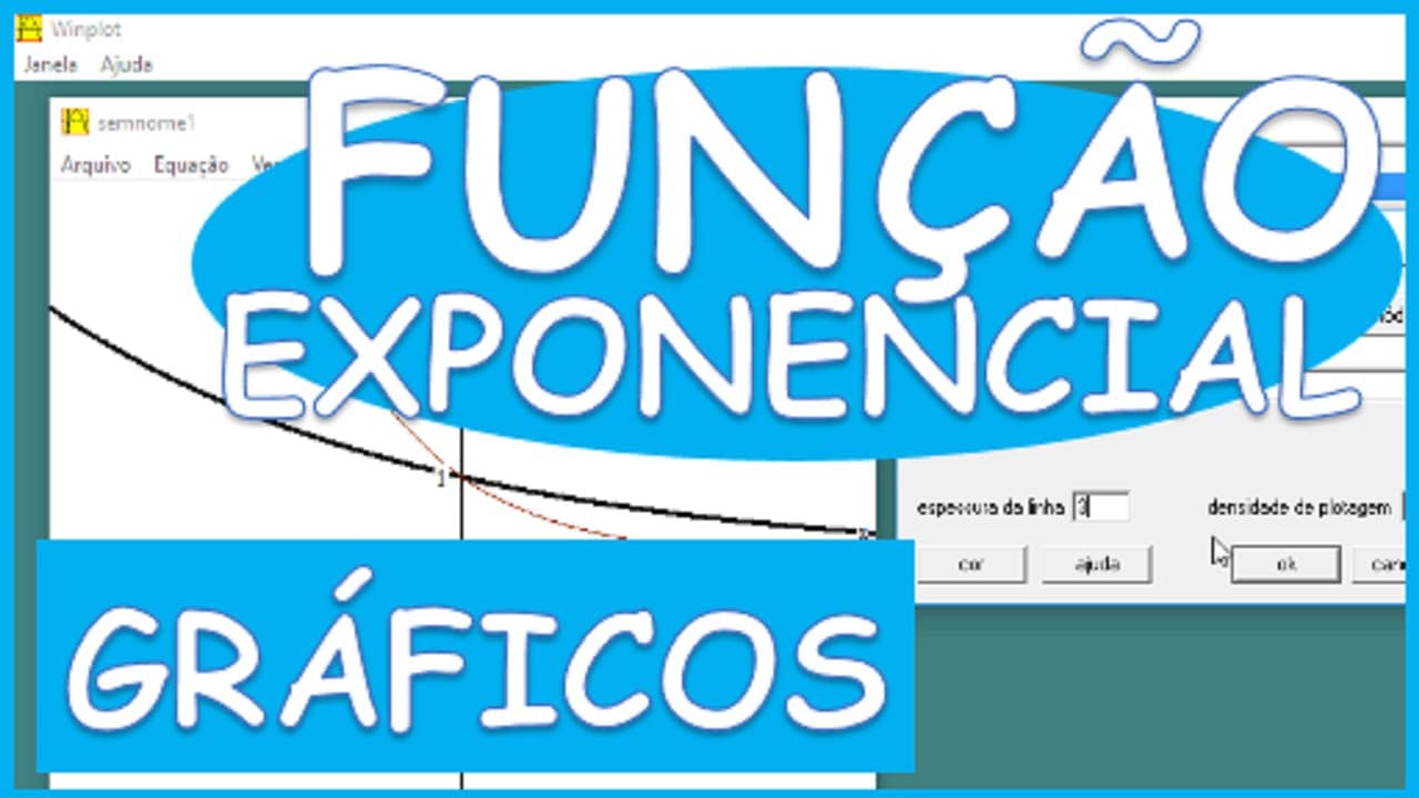 Thumbnail: FUNÇÃO EXPONENCIAL: COMPORTAMENTO GRÁFICO
