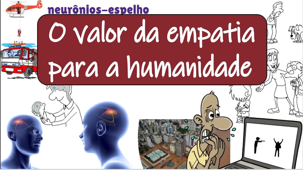 Thumbnail: Atualidades - O valor da empatia para a humanidade | Desenhando a Solução