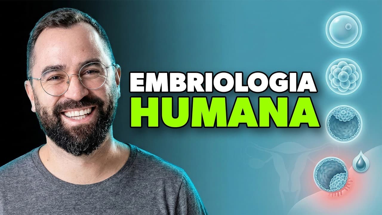 Thumbnail: Embriologia Humana: do 0 ao 11º dia | Prof. Guilherme