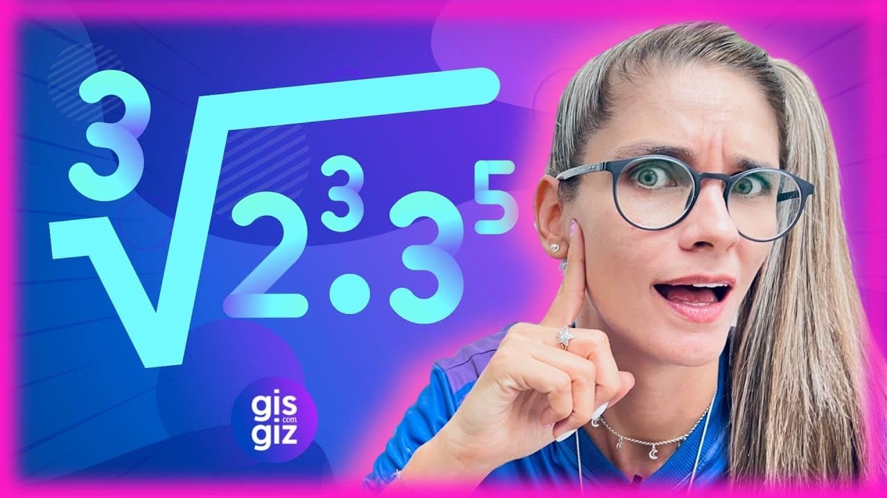 Thumbnail: SIMPLIFICAÇÃO DE RADICAIS | EXTRAÇÃO E INTRODUÇÃO DE FATORES NO RADICANDO | |RADICIAÇÃO |