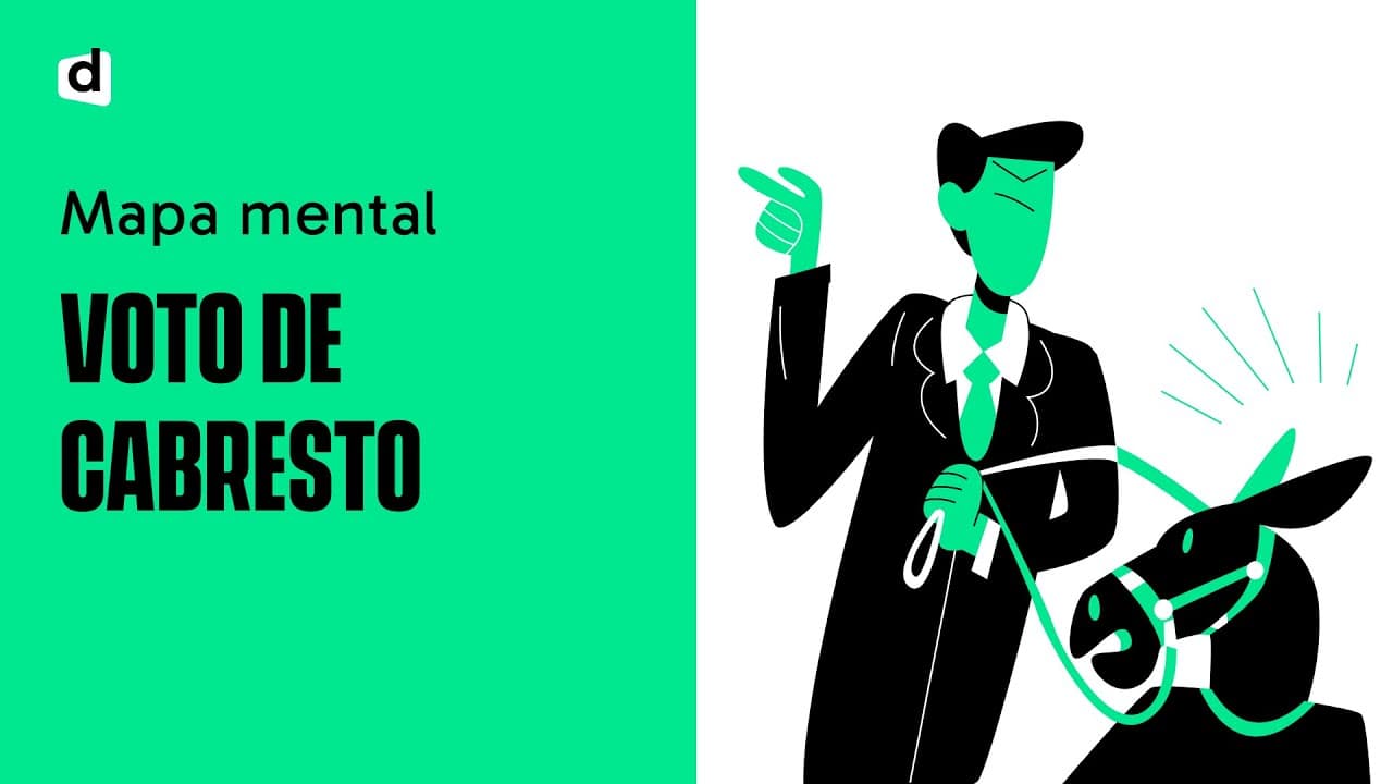 Thumbnail: Voto de Cabresto, você sabe o que é? | Quer Que Desenhe