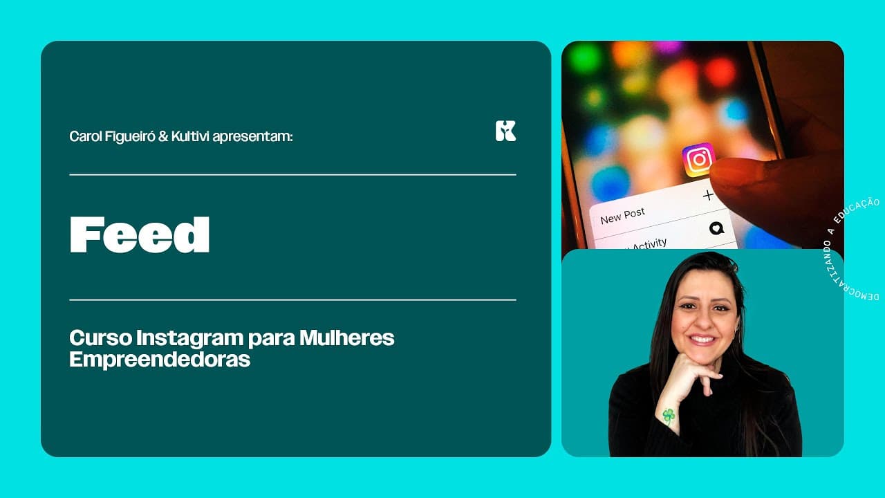 Thumbnail: Feed | Instagram da Mulher Empreededora | Aula 12