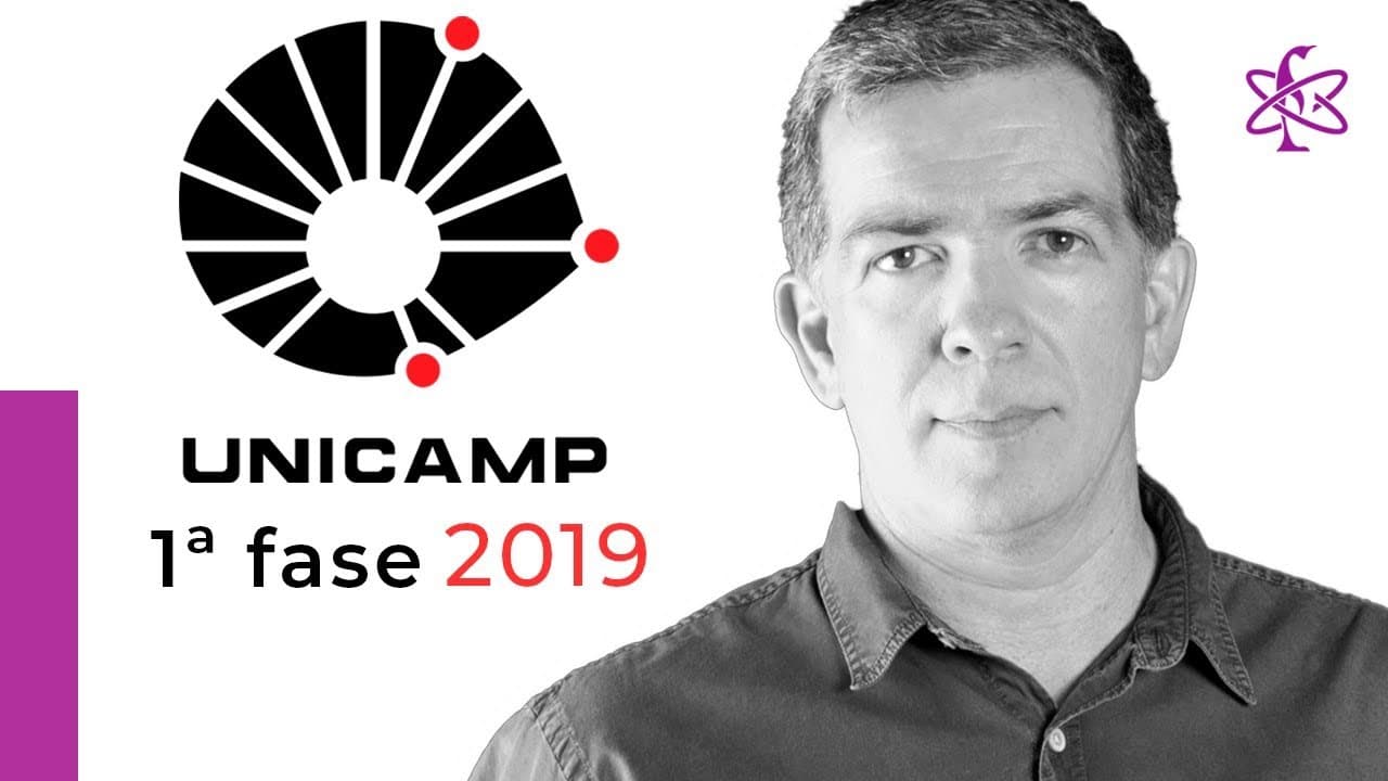 Thumbnail: Unicamp 2019 Primeira Fase - Resolução Professor Pinguim