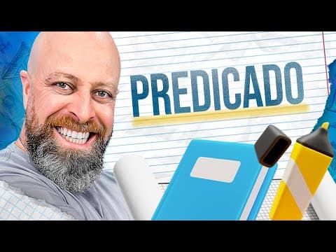 Thumbnail da aula: EXERCÍCIOS sobre PREDICADO,  para você NÃO ERRAR NUNCA MAIS. [Professor Noslen]