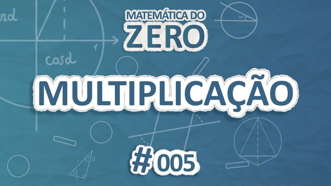 Thumbnail: Matemática do zero | Multiplicação - Brasil Escola