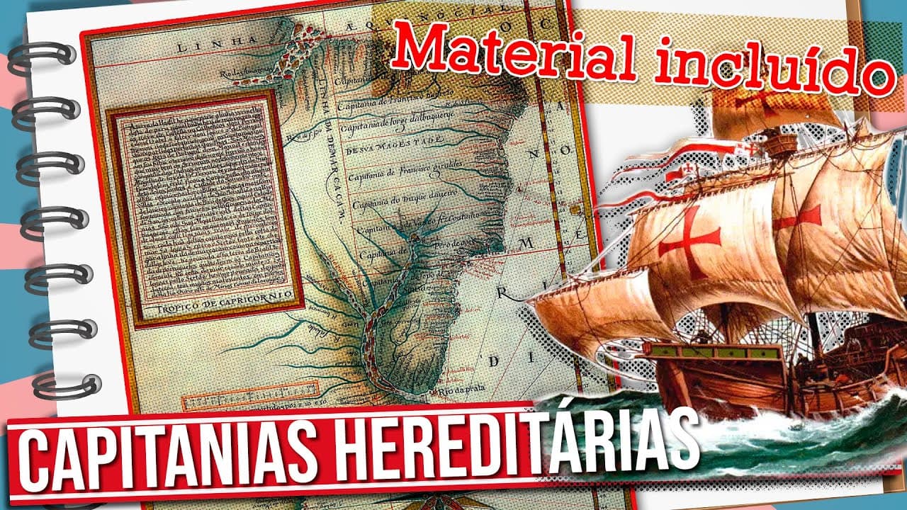 Thumbnail: O QUE FORAM AS CAPITANIAS HEREDITÁRIAS?