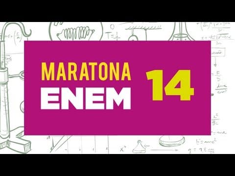 Thumbnail da aula: Maratona ENEM - Dica 14 - hidrostática - pressão - força - área