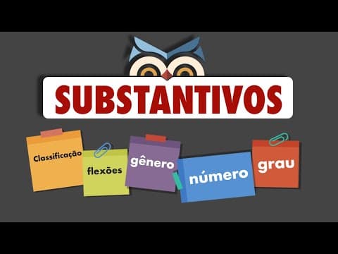 Thumbnail da aula: Substantivos - Toda Matéria