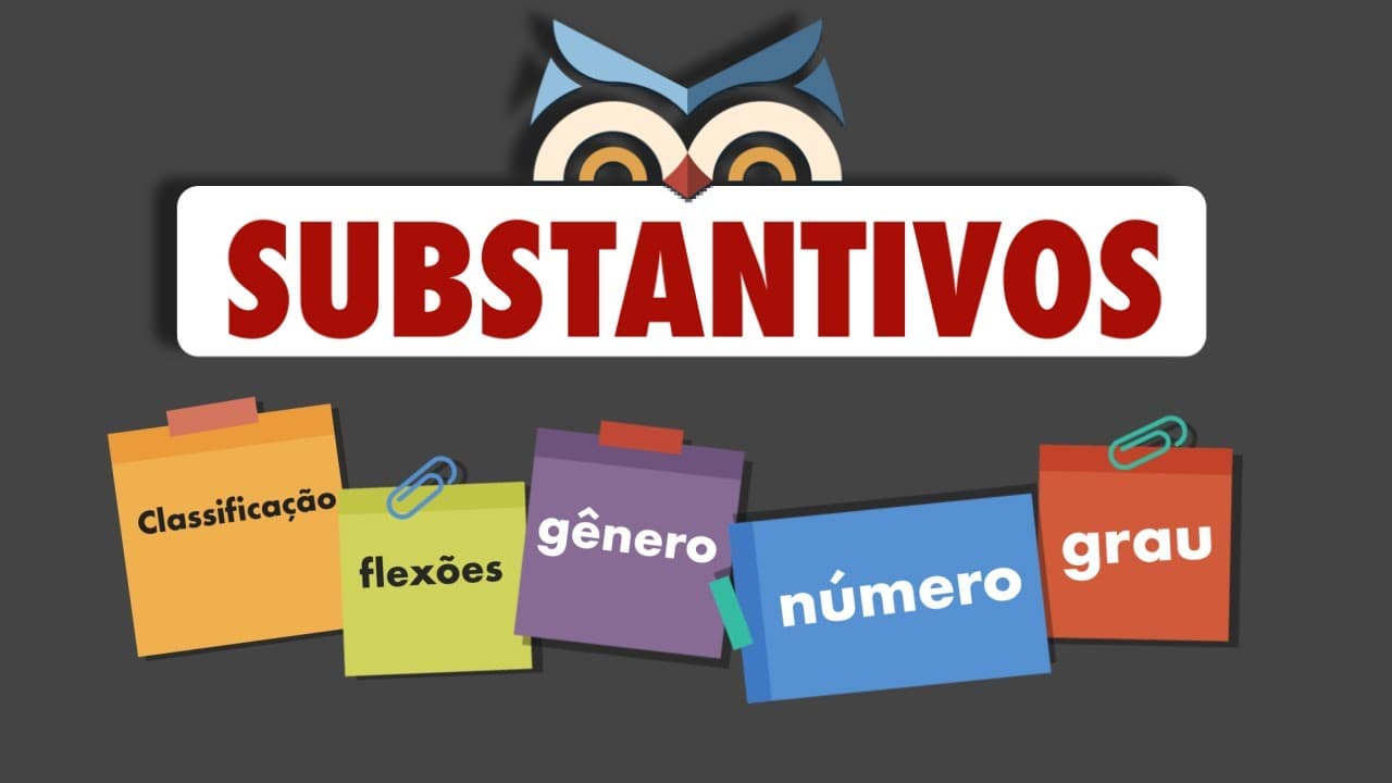 Thumbnail: Substantivos - Toda Matéria