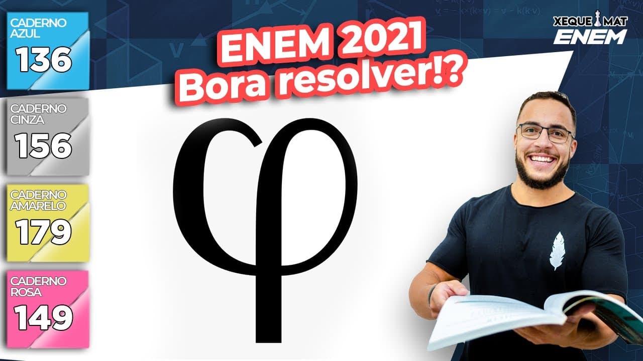 Thumbnail: 🟣 Questão 136 - Caderno Azul | Lógica | MATEMÁTICA ENEM 2021