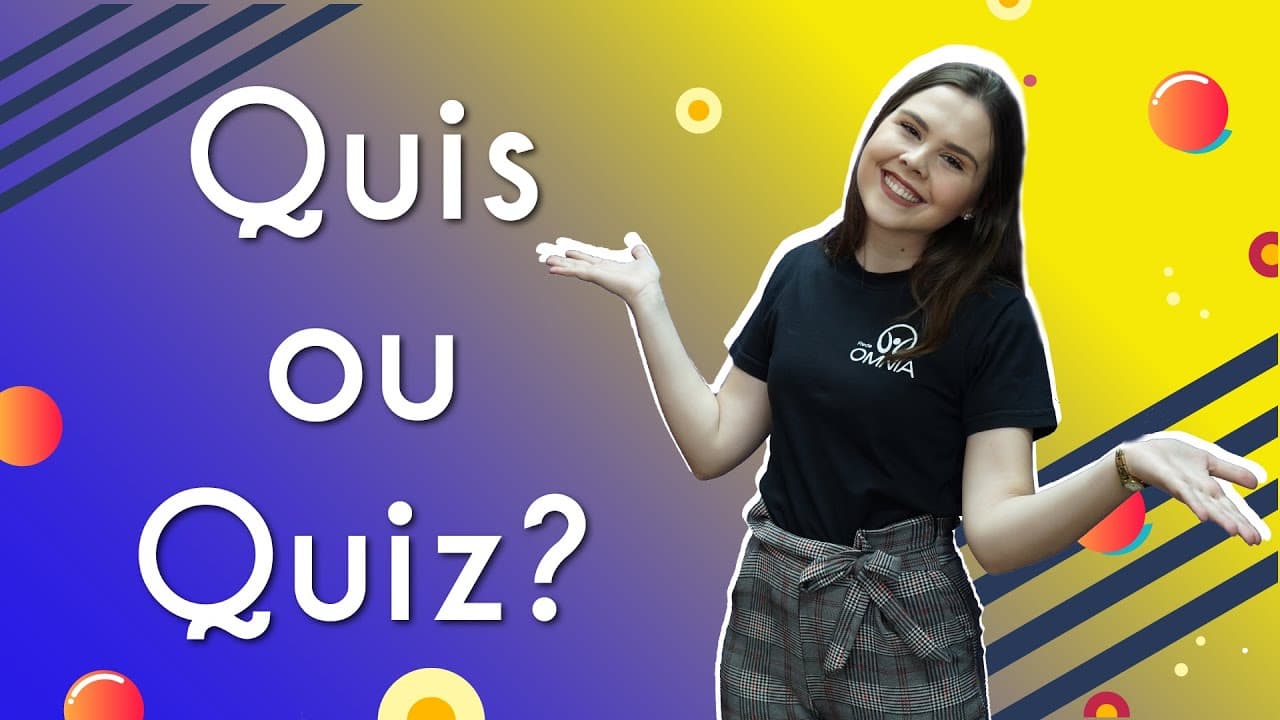 Thumbnail: Quis ou quiz: quando usar? - Brasil Escola