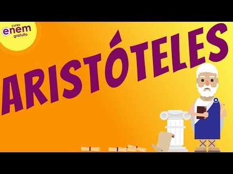 Thumbnail da aula: A FILOSOFIA DE ARISTÓTELES | Resumo Enem. Professor Alan Ghedini. Filosofia