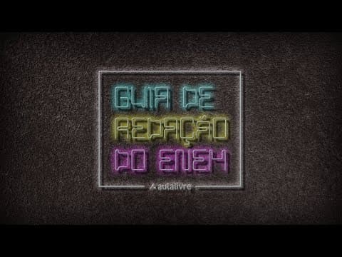 Thumbnail da aula: Guia de redação do Enem | Competência 1: Dominando o português (ep. 4)
