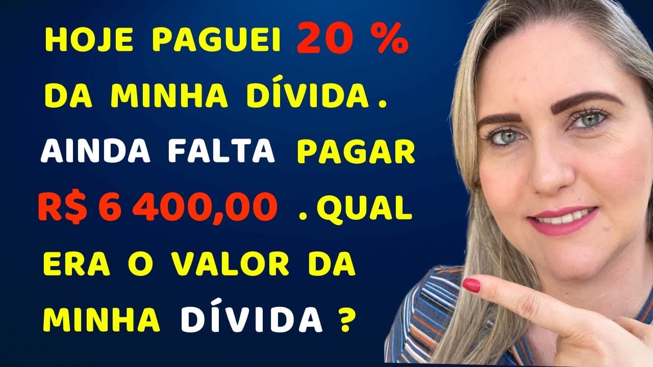 Thumbnail: QUAL TOTAL DA DÍVIDA ?? CONSEGUE DESCOBRIR ??📚🚀