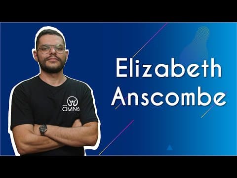 Thumbnail da aula: Elizabeth Anscombe | Mulheres da Filosofia - Brasil Escola