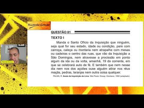 Thumbnail da aula: ENEM 2022 - Questão 81 - Humanas - Caderno rosa