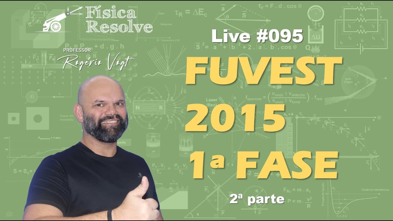Thumbnail: RESOLUÇÃO DE VESTIBULARES DE MEDICINA - FUVEST 2015 - 2a parte