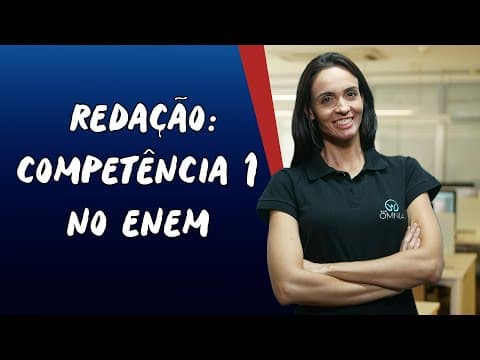 Thumbnail da aula: Redação: Competência 1 no Enem - Brasil Escola