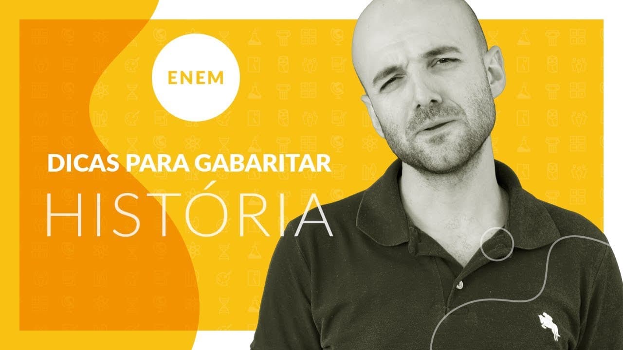 Thumbnail: O QUE MAIS CAI DE HISTÓRIA NO ENEM? ★ Spoiler do Enem