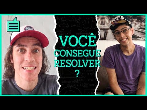 Thumbnail da aula: DESAFIO MATEMÁTICO: VC CONSEGUE RESOLVER? ft. SUPER EXATAS