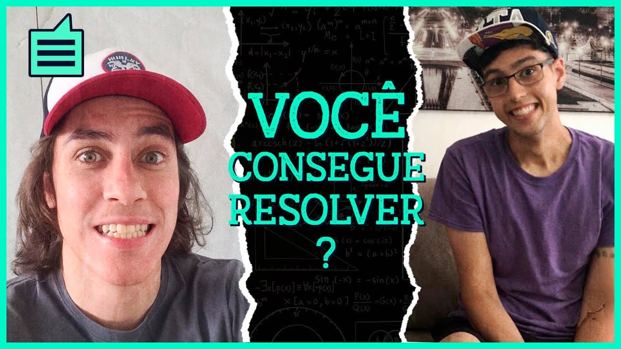 Thumbnail: DESAFIO MATEMÁTICO: VC CONSEGUE RESOLVER? ft. SUPER EXATAS