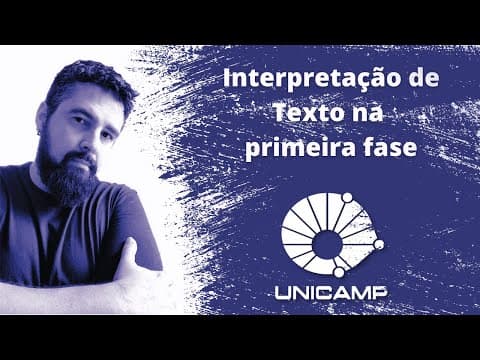 Thumbnail da aula: REVISÃO Unicamp 2022: Como resolver questões de Interpretação de Texto