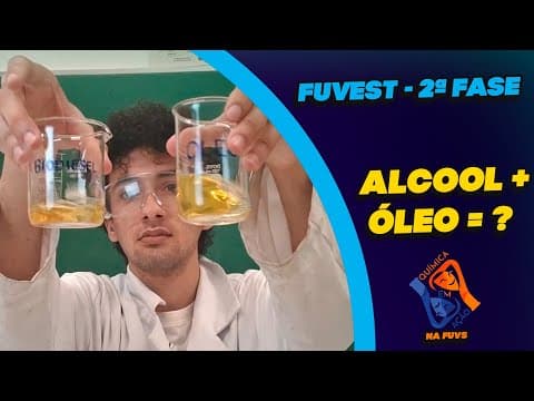 Thumbnail da aula: Alcool + óleo? Qual é o resultado? - Q&A na Fuvs