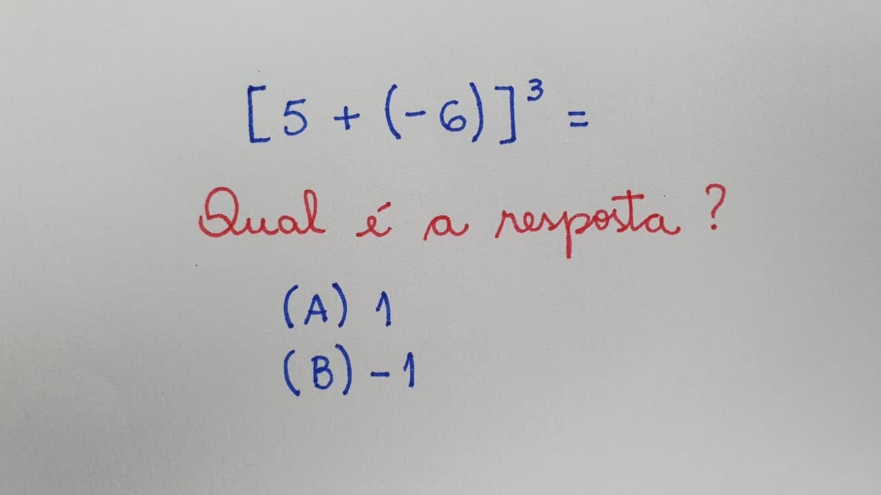 Thumbnail: ⭐ Qual é a resposta? Expressão Numérica  - Professora Angela Matemática