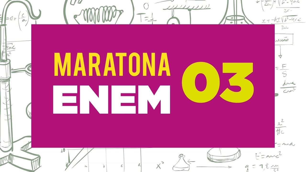 Thumbnail: Maratona ENEM - Dica 03 - Transmissão de MCU - bicicleta de marcha