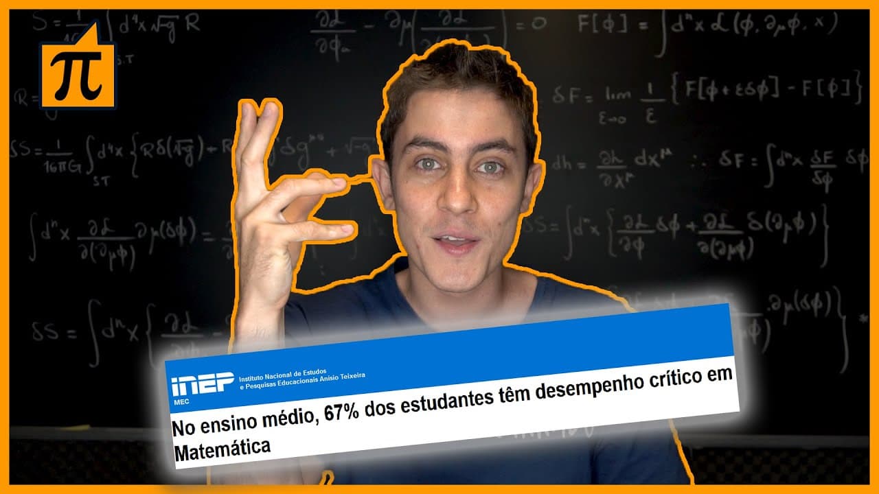 Thumbnail: Pq NINGUÉM sabe MATEMÁTICA?!