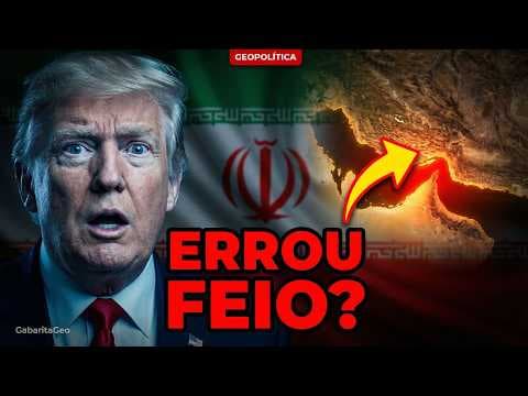 Thumbnail da aula: TRUMP ERROU FEIO? Como o Irã Virou o Jogo Contra os EUA em 2026