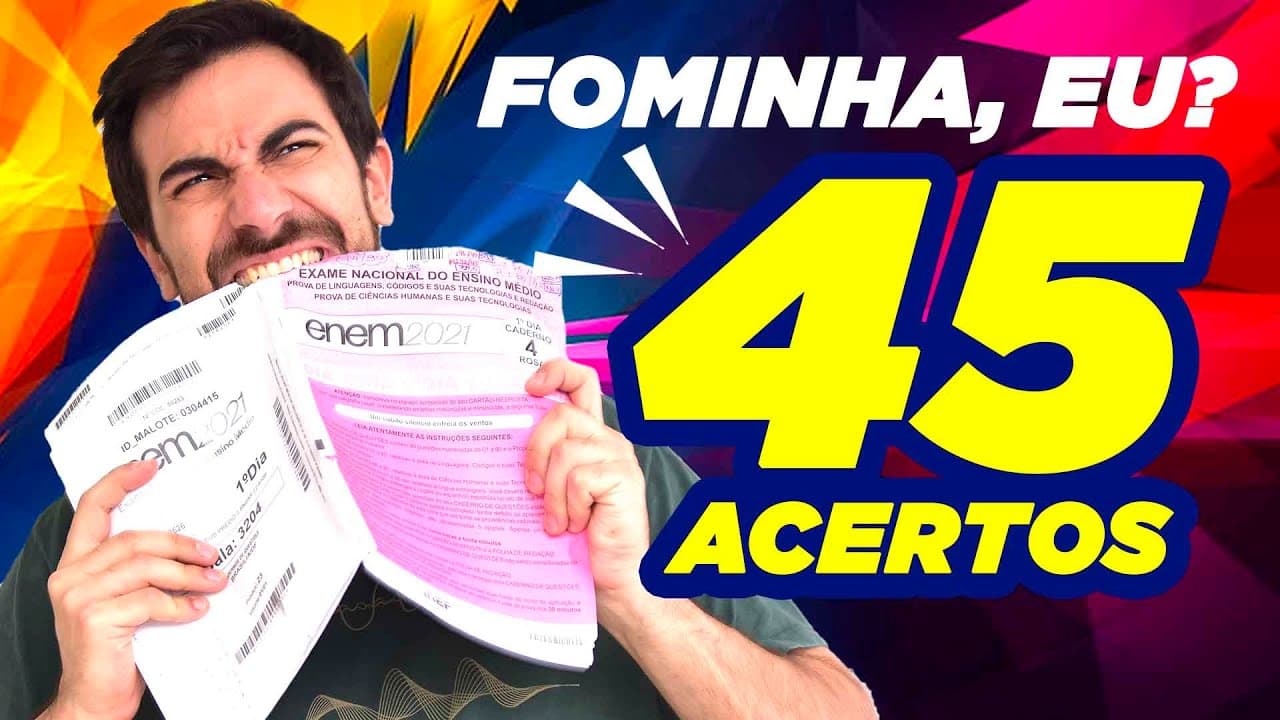 Thumbnail: Minhas técnicas p/ GABARITAR O ENEM DE MATEMÁTICA - Umberto Mann