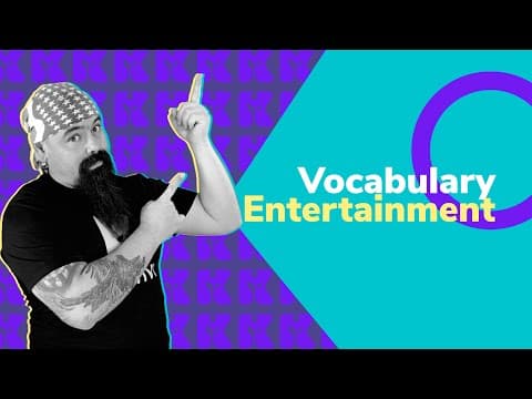 Thumbnail da aula: Vocabulary Entertainment | Inglês 2.0 | Kultivi | Rui Ventura