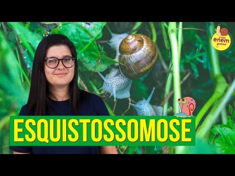 Thumbnail da aula: ESQUISTOSSOMOSE | Resumo de Biologia para o Enem