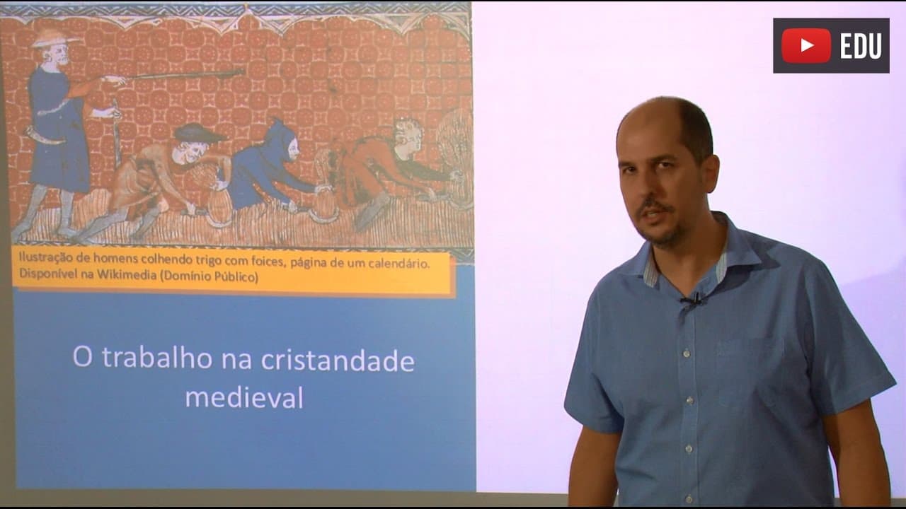 Thumbnail: Videoaulas Poliedro | Enem | O trabalho na cristandade medieval