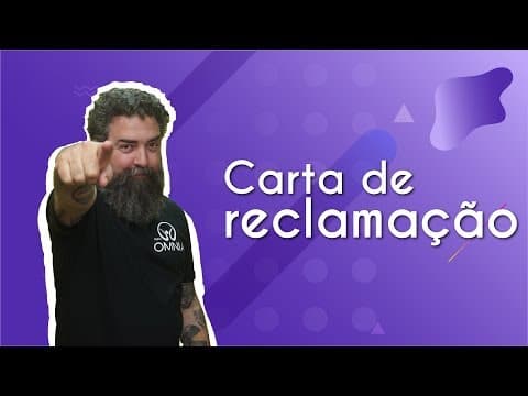 Thumbnail da aula: Carta de reclamação - Brasil Escola