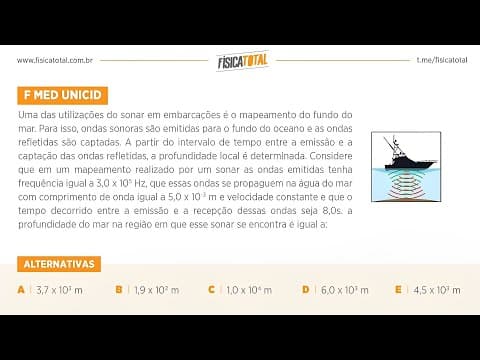 Thumbnail da aula: Lista 03 EXEMPLO 26 Reflexão Sonora | Sonar