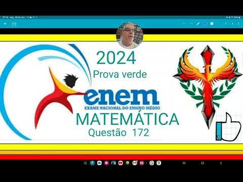 Thumbnail da aula: ENEM 2024 MATEMÁTICA questão 172,Em uma região com grande incidência de terremotos, observou-se que