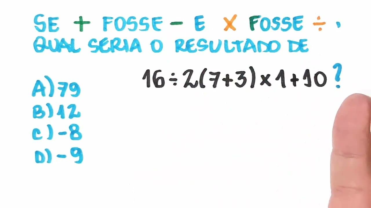 Thumbnail: Expressão Bugada - Tente resolver!