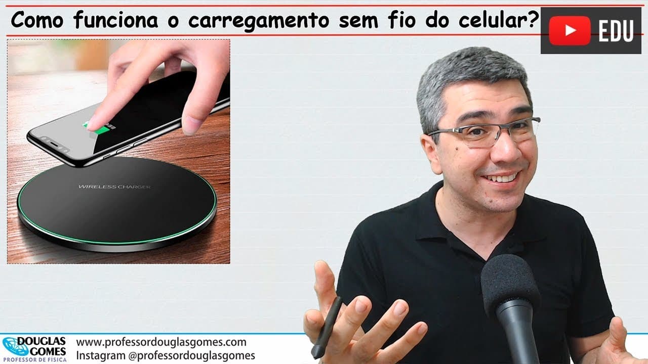 Thumbnail: A Física do carregador sem fio do celular | Física do cotidiano | Cai no ENEM