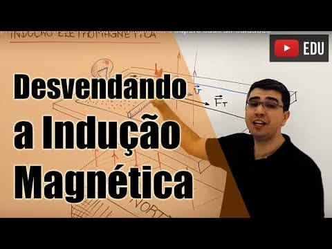 Thumbnail da aula: Lei de Lenz: Desvendando Indução Magnética e superando dificuldades com Física